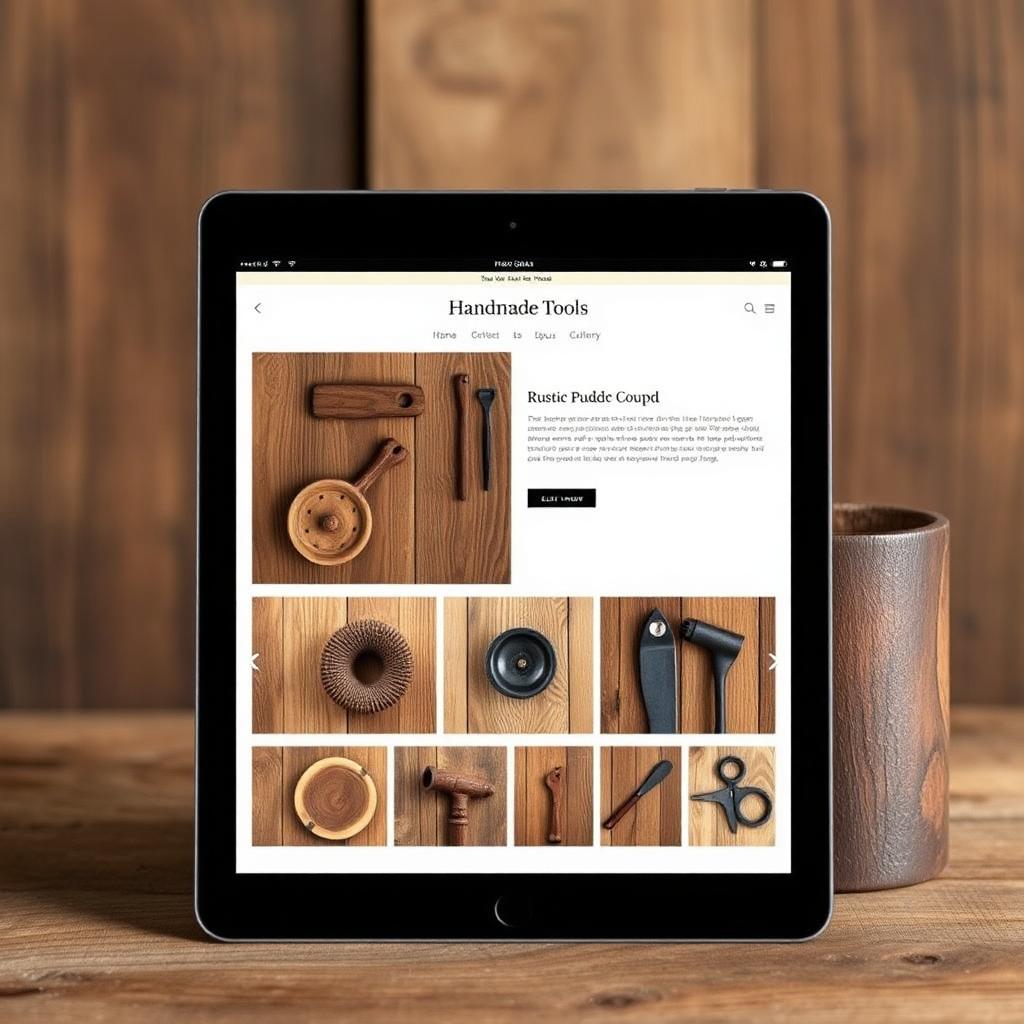 Oak & Iron Goods Shopify store